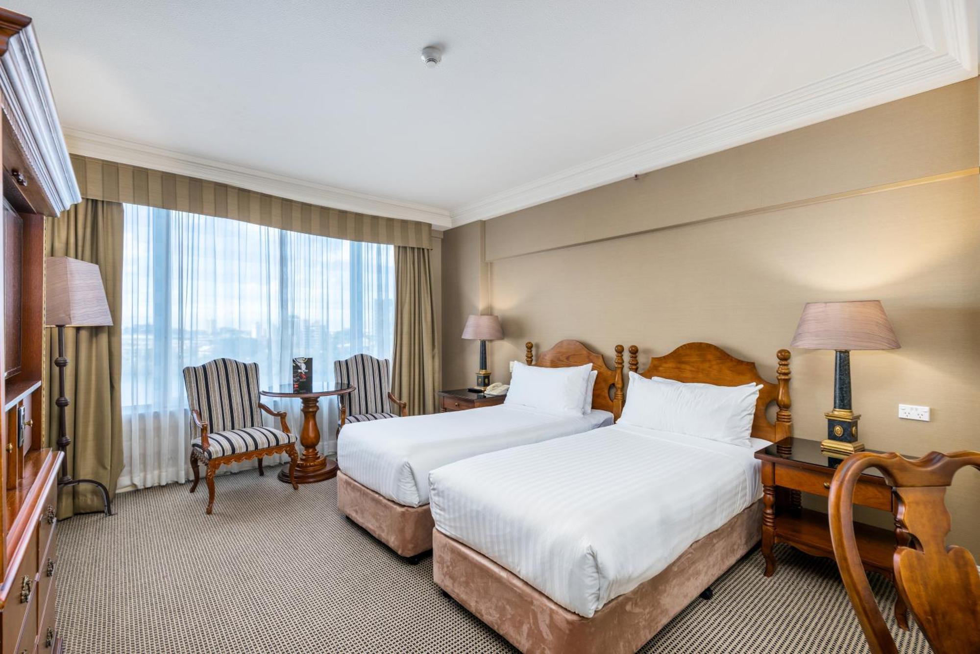 Stamford Plaza Brisbane Hotel Exterior foto A room at the hotel